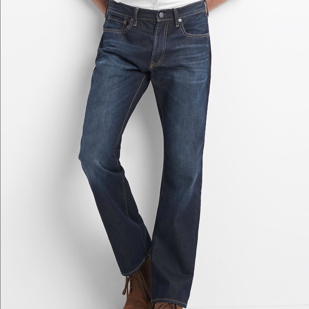 NWWT Gap Men’s Original Boot Jeans 33x32 Rockaway